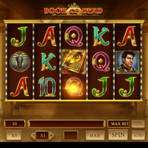 SpinAnga - Book of Dead Slot Machine - Play Now